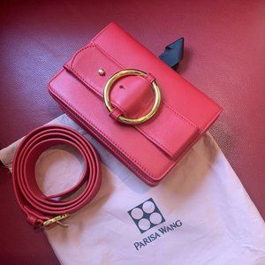 Red Belt Bag - Parisa Wang